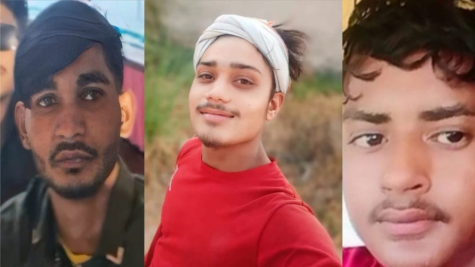 Three youths of Safedpura died in an explosion in a firecracker factory