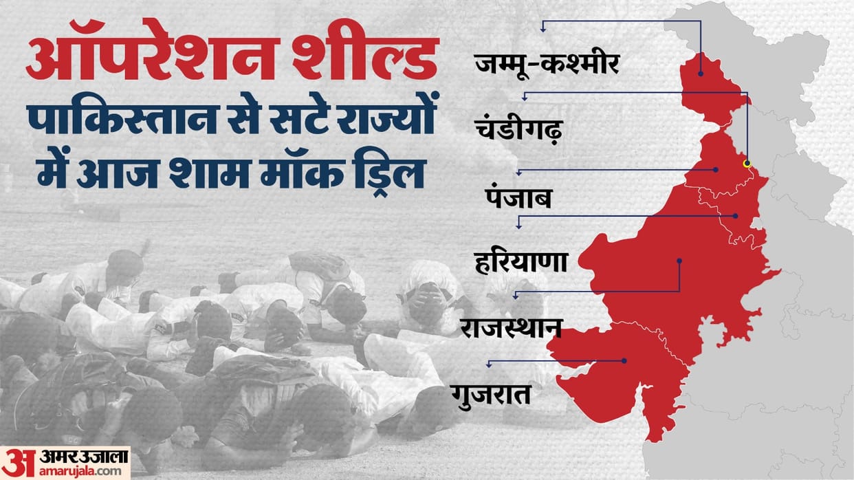 Operation Shield: Mock Drills Conducted Today in Four Border States to Prepare for Aerial Attack Scenarios