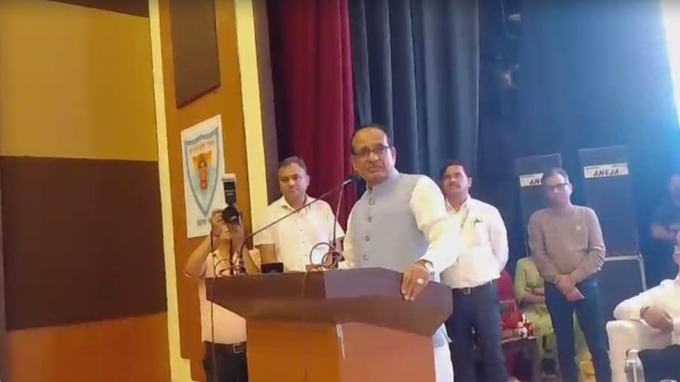 Minister Shivraj Singh Chauhan in Panipat