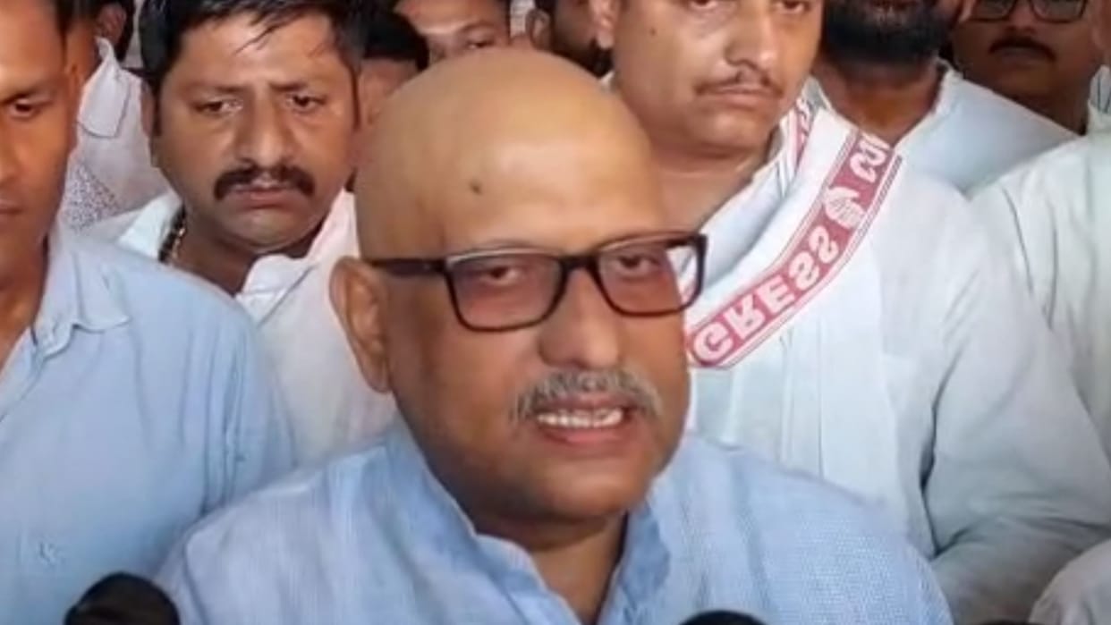 Congress state president Ajay Rai said- Police behaved inhumanly with ex-soldier
