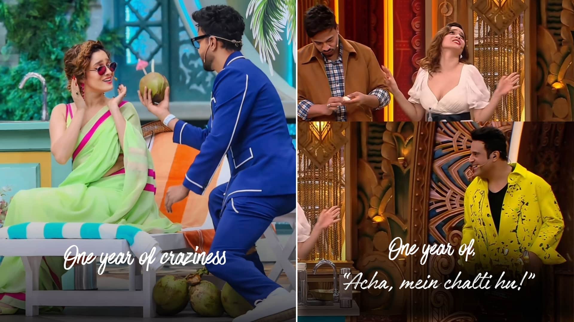 Ankita Lokhande shares BTS Photos and pens down a heartfelt gratitude note on Laughter Chefs 2 complete 1 year