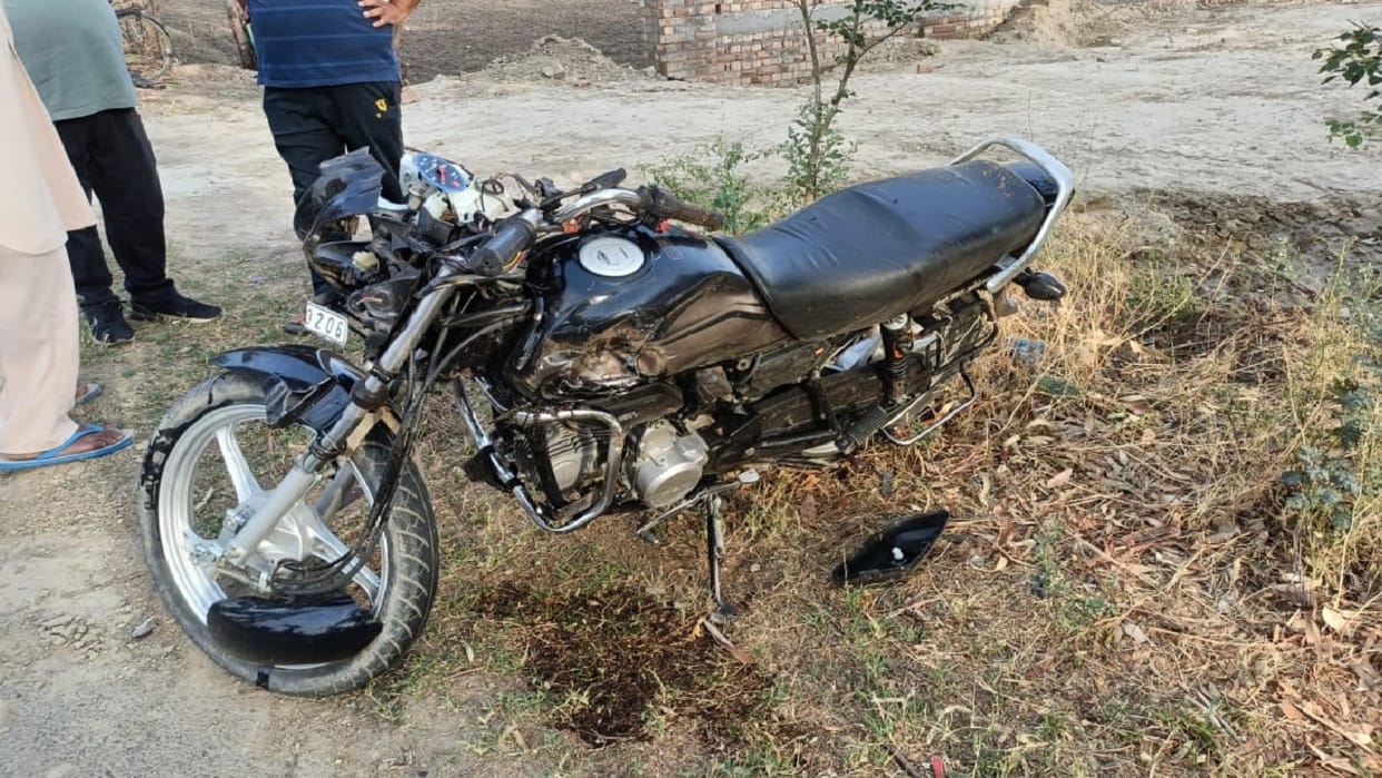 Accident in Kotkapura, Punjab: PRTC bus hits bike, three friends die a painful death