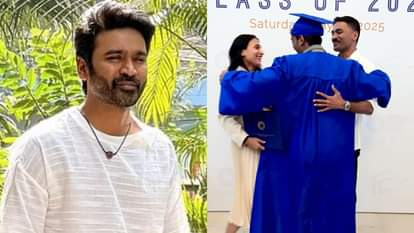 बेटे की स्कूल ग्रेजुएशन सेरेमनी में पहुंचे धनुष और पूर्व पत्नी ऐश्वर्या