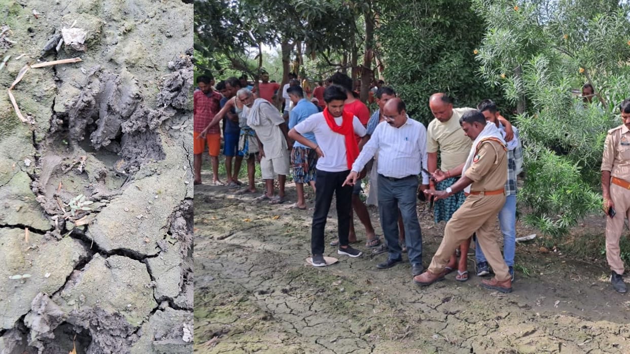 Gonda: Two-year-old child attacked by wild animal, eye injured.