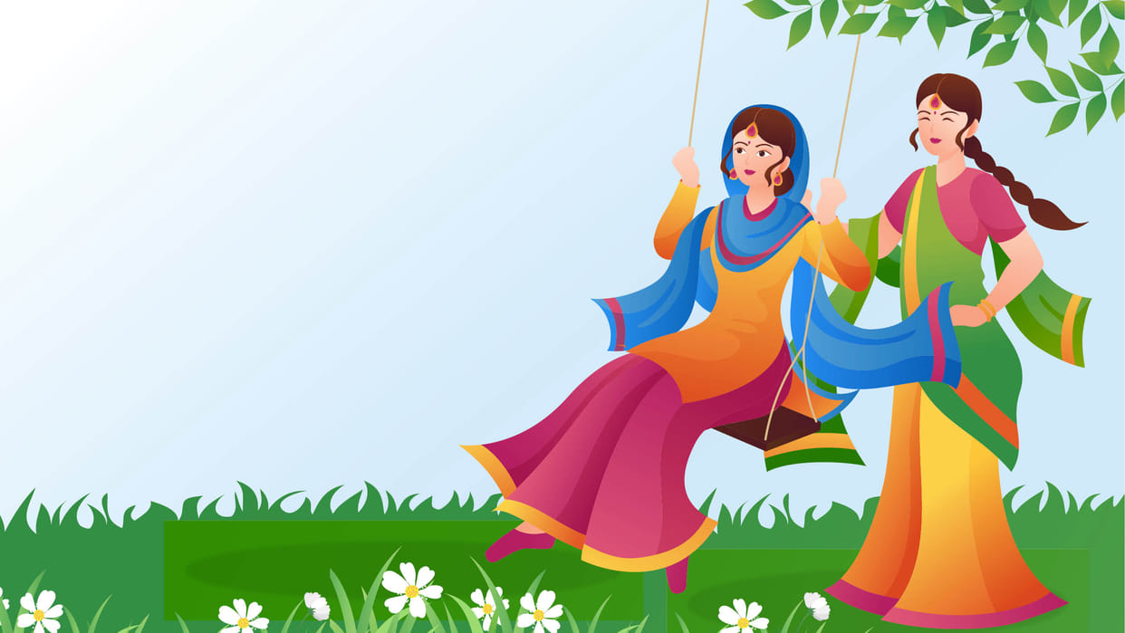 Hariyali Teej 2025 Kab hai Date tithi Puja Vidhi Sawan Hariyali Teej in hindi