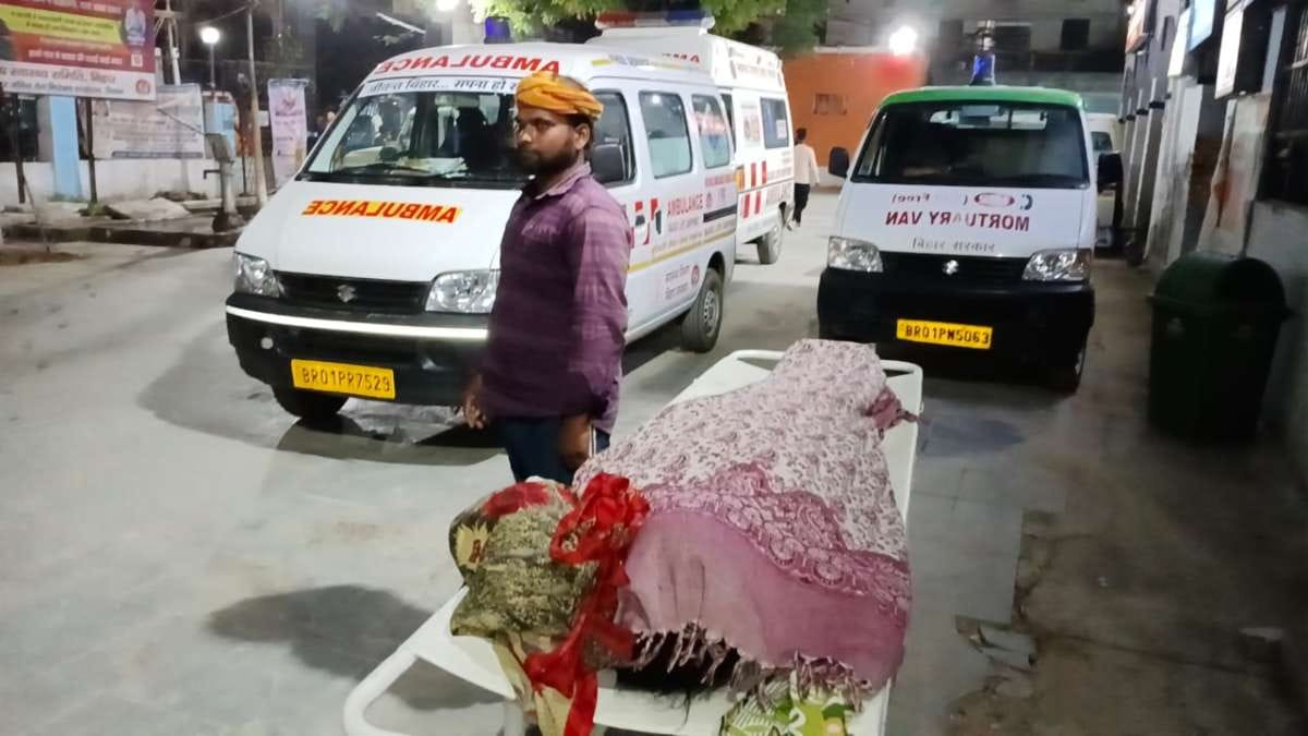 Bihar News: Woman dies after being hit by an uncontrolled bike, driver absconding