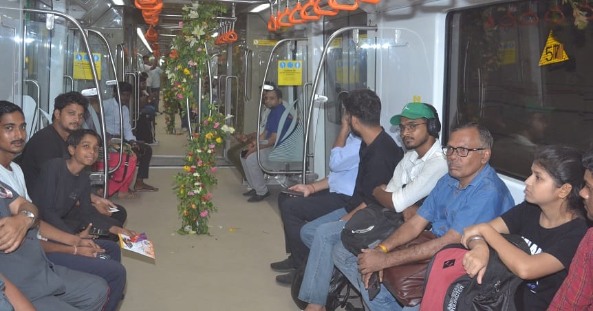 Kanpur Passengers increased five times as soon as underground metro started 25 thousand travelled