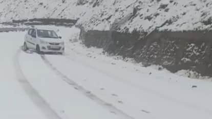 Snowfall in hilly areas along with rain and thunderstorm, it will rain till June 4