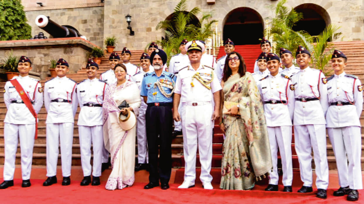 NDA Passing Out Female Cadets Shriti Ritul Ishita Sangvan like Girls Ready to Serve Indian Army Airforce Navy