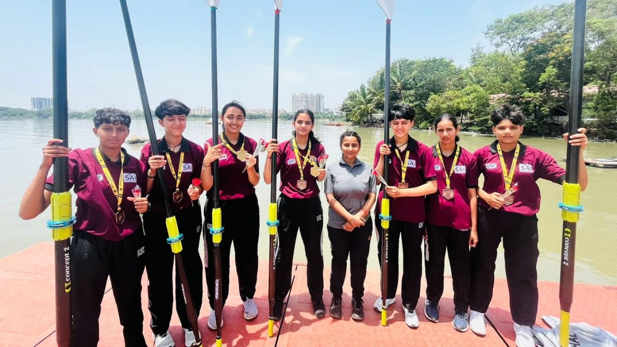 Sports News Mountain girls do wonders won one gold two bronze medals