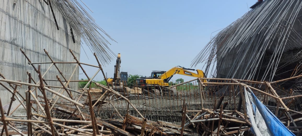 Underpass Slab Collapses on Bijnor Bypass, 6 Workers Injured; Site Manager Detained