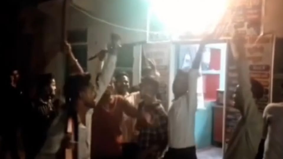 Video of youths dancing while waving swords in Lalitpur goes viral on social media