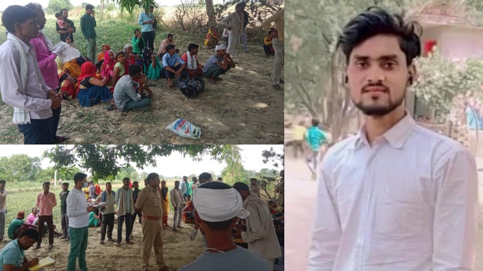 Lover body found hanging in Kanpur Dehat girlfriend found crying nearby lovers had intended to die together
