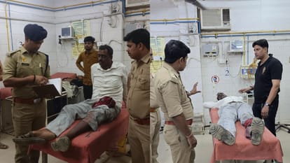 Jaunpur Police Encounter three criminal arrested after gun shot by police