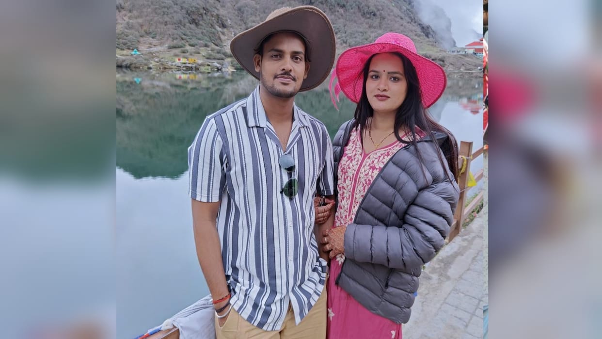 No clue found even on the second day of the newlywed couple missing in the landslide in Sikkim