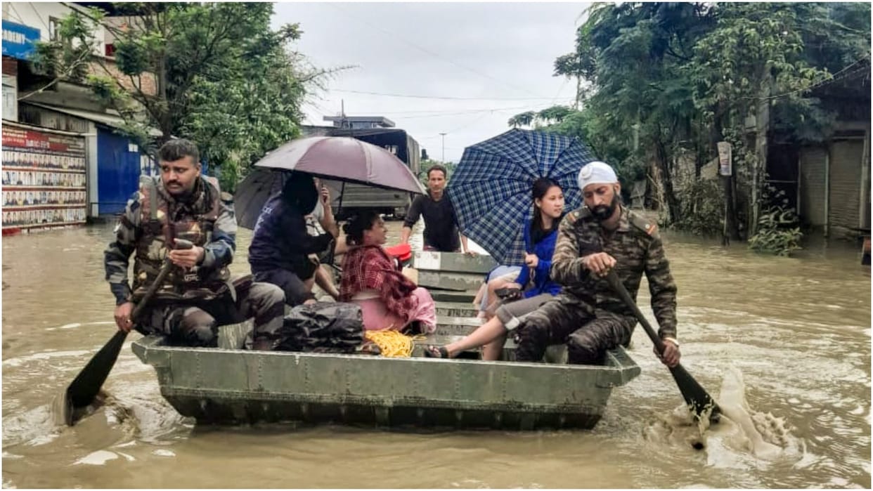 heavy rainfall  flood devastation and landslides in northeast know the ground report