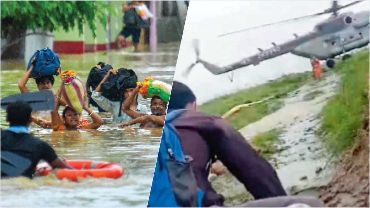 Northeast India Flood Landslides more than four lakh people affected death toll surging know hindi updates