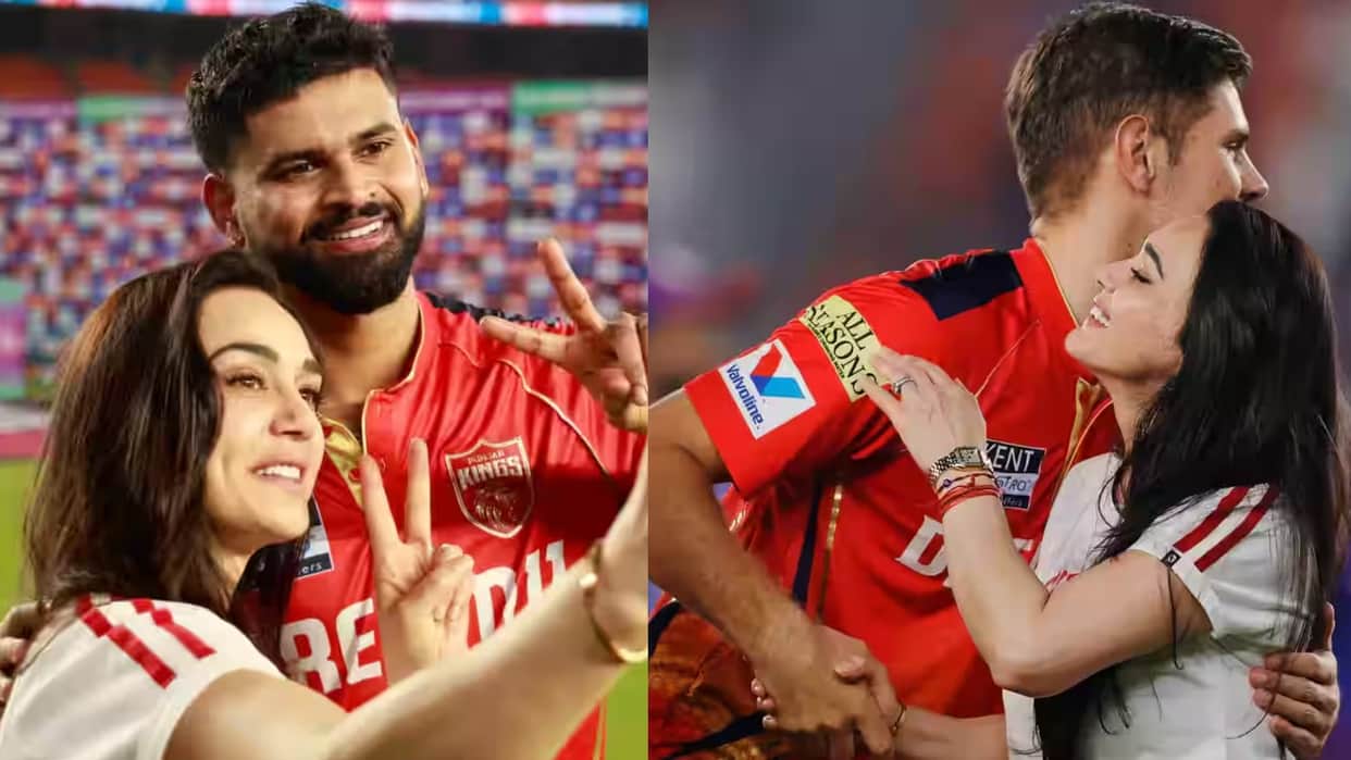 IPL 2025 PBKS vs MI Preity Zinta looked happy after punjab kings win mumbai indians nehal wadhera shreyas iyer