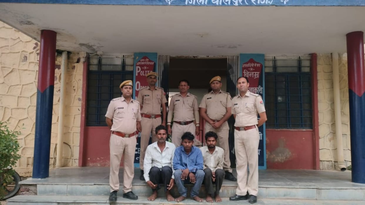 Dholpur News: Police revealed the murder of a woman in Agra, UP
