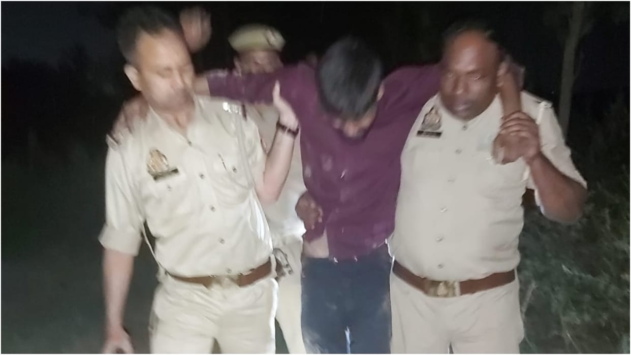 Four robbers arrested in encounter by police in Bareilly