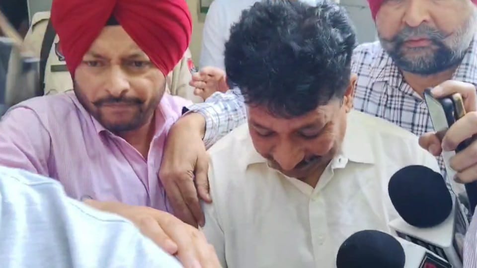 Jalandhar Police kept searching for MLA Raman Arora son reached Dubai