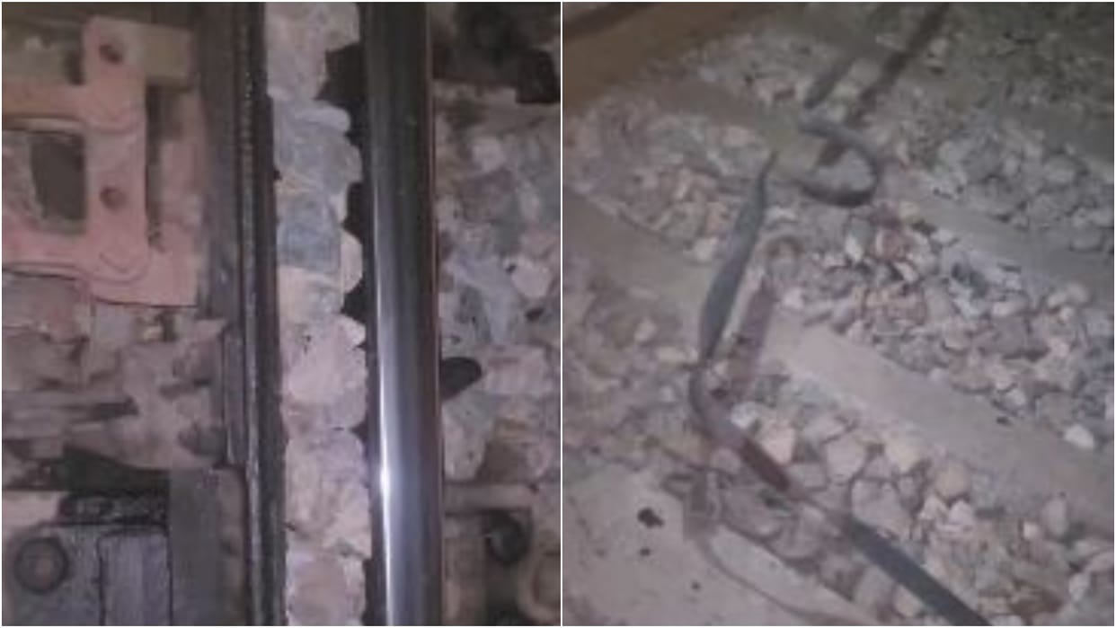 Conspiracy to overturn Tanakpur-Bareilly Passenger failed