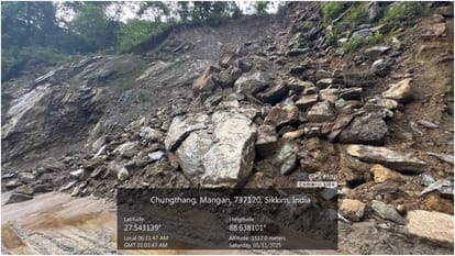 Sikkim landslide at Chatten bodies have been recovered which include combatants PRO Defence Guwahati
