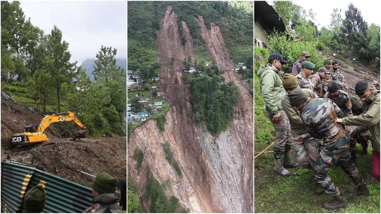 Sikkim landslide at Chatten bodies have been recovered which include combatants PRO Defence Guwahati