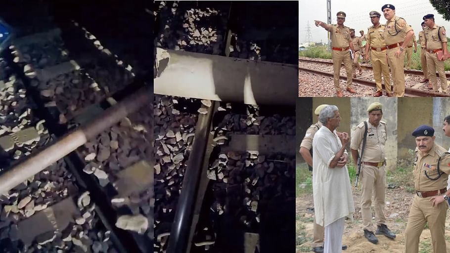 UP News Conspire to Derail Train in Just One Hour in Shamli Know Details in Hindi