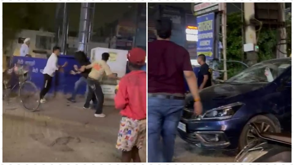 asked to remove car parked on road advocate and his friend beaten up in faridabad
