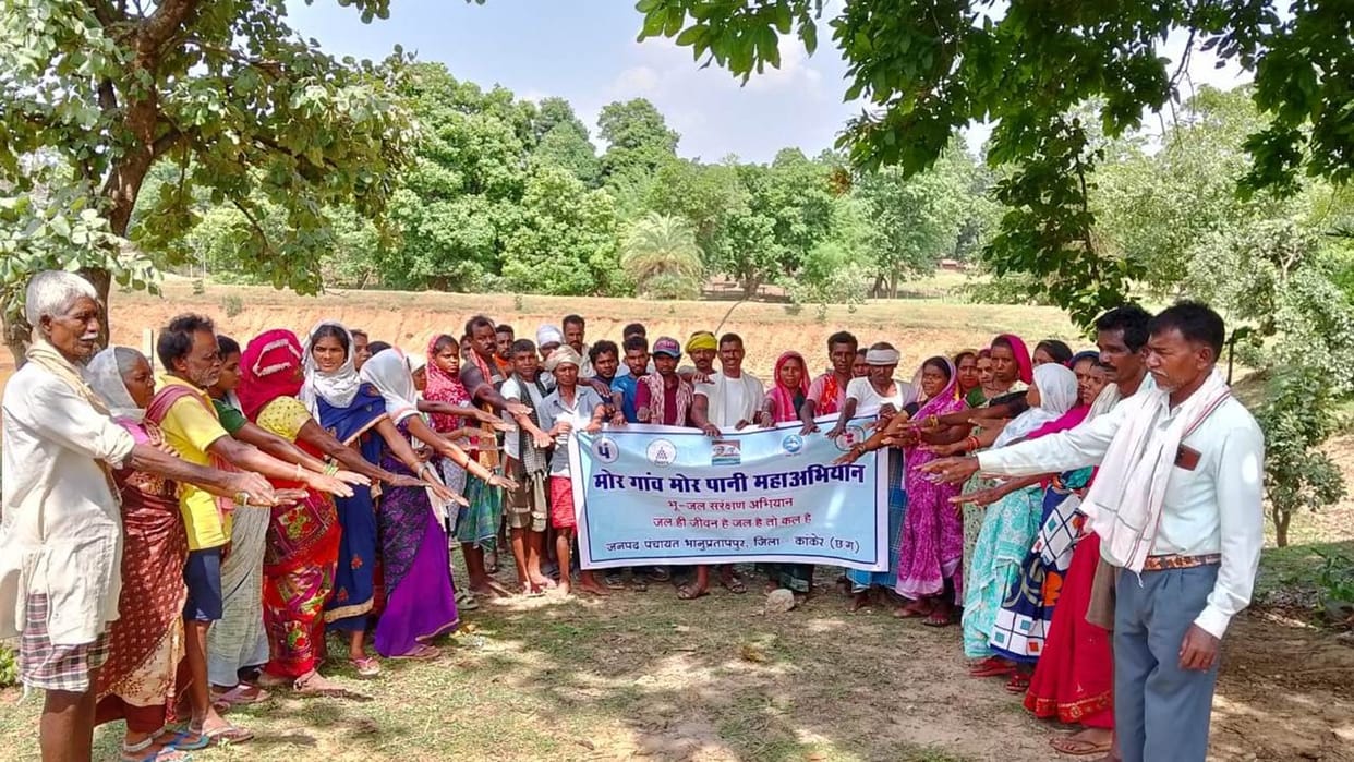 'More Village, More Water' mega campaign, orientation and training programs increased awareness among villager