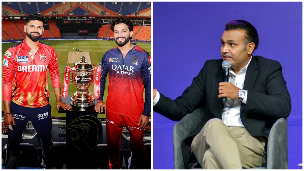 IPL 2025 Final: 'Team I choose loses', Virender Sehwag picks RCB as champion vs Punjab; RCB vs PBKS