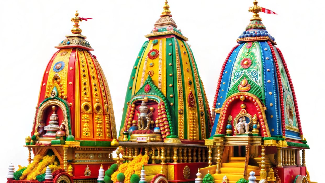 Puri Ratha Yatra 2025 When Lord Jagannath Visits His Aunt House With Siblings Story Explained in Hindi