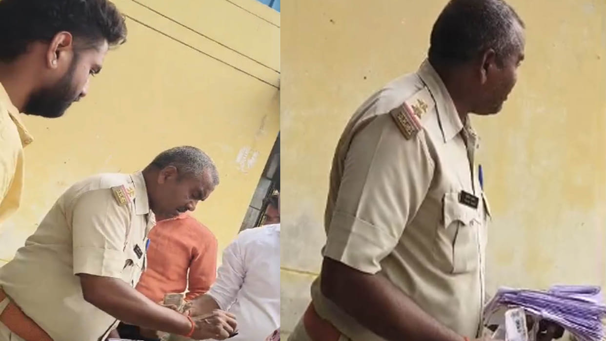 Hamirpur: Video of Jail Head Warder taking money in name of meeting in District Jail goes viral
