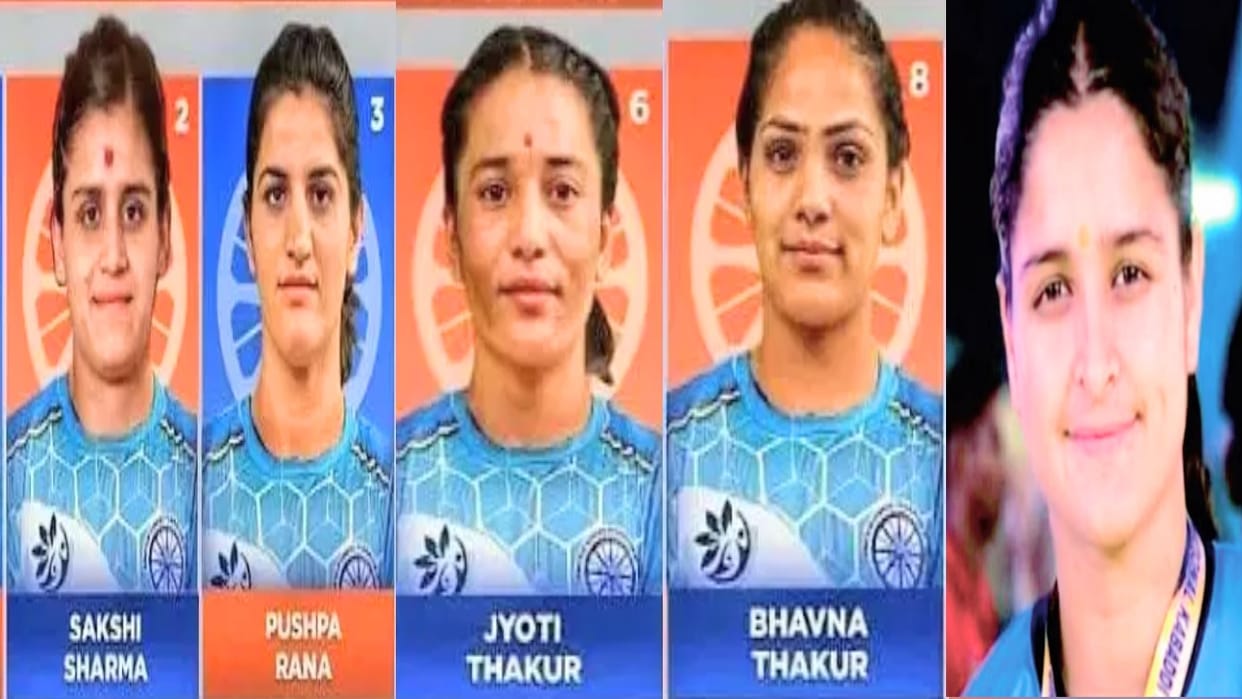 Five daughters of Himachal in Women's Kabaddi World Cup camp