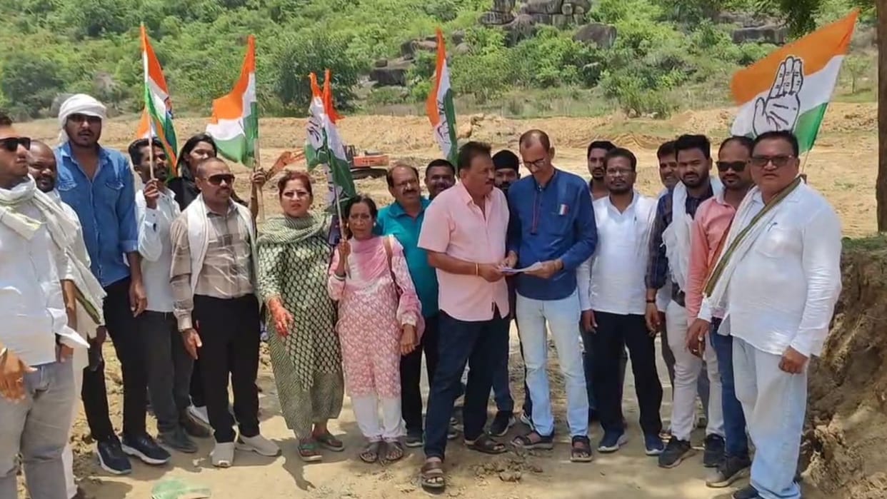 Suspicion of corruption in Dudhawa pond work in Kanker