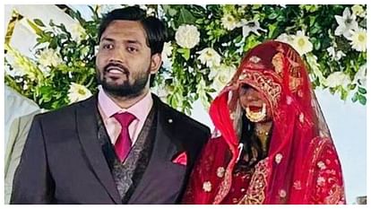 Khan Sir Wife First Picture From Wedding Reception Goes Viral On Internet -  Amar Ujala Hindi News Live - Khan Sir Marriage:सामने आई खान सर की पत्नी की  पहली तस्वीर, रिसेप्शन पार्टी