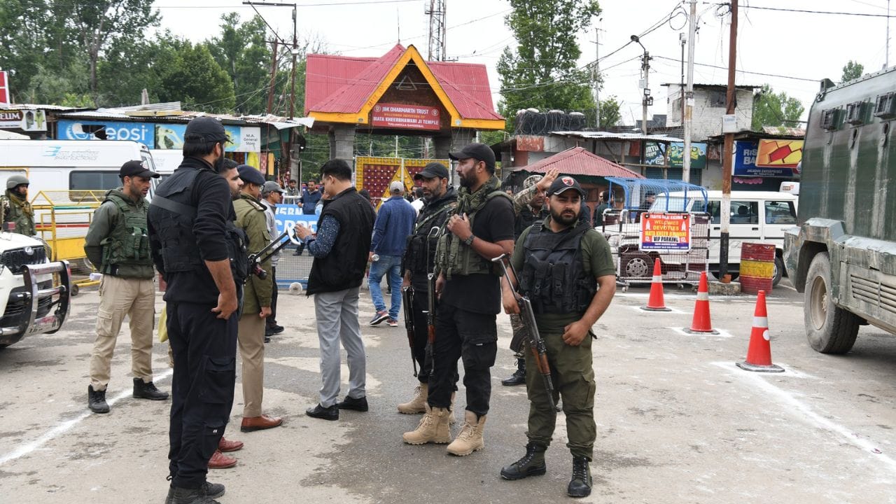 After the Pahalgam attack, devotees gathered for the Kheer Bhawani fair