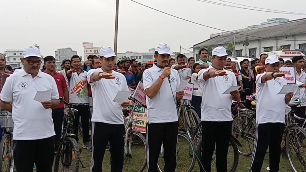 Bihar Elections 2025: Message of voting awareness from ‘Cycle Chalaao, Voting Badhao’ rally