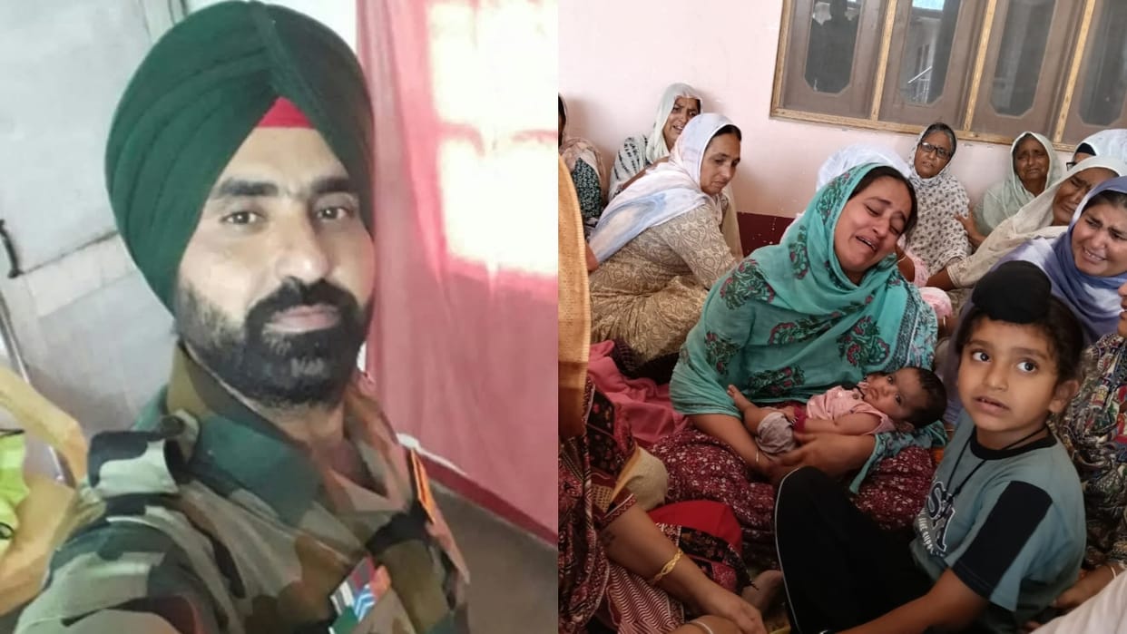 Pilibhit Army Havildar Lakhwinder Singh sacrificed his life in Sikkim landslide