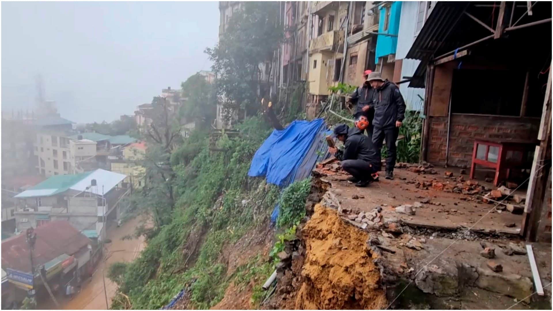 Photos: Assam Sikkim Manipur are in bad state due to heavy rains and floods PM Modi assured all possible help
