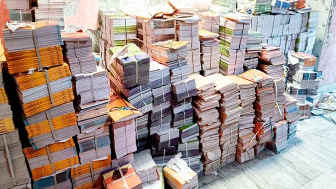 NCERT raided and seized 32,000 fake books in Javli village of Loni, adjacent to Delhi.