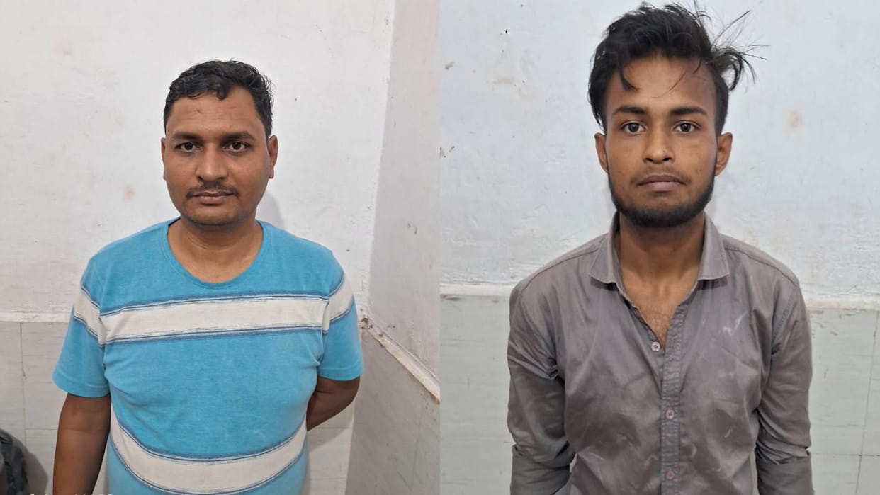 Kanpur: Two smugglers arrested for importing and selling pistols, hashish and smack