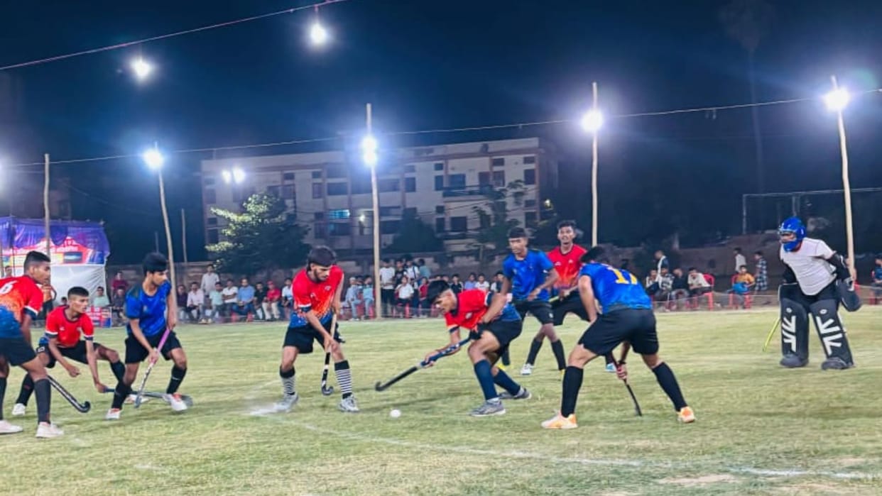sports news including Three matches on first day of prize money hockey Kashi won all three in varanasi