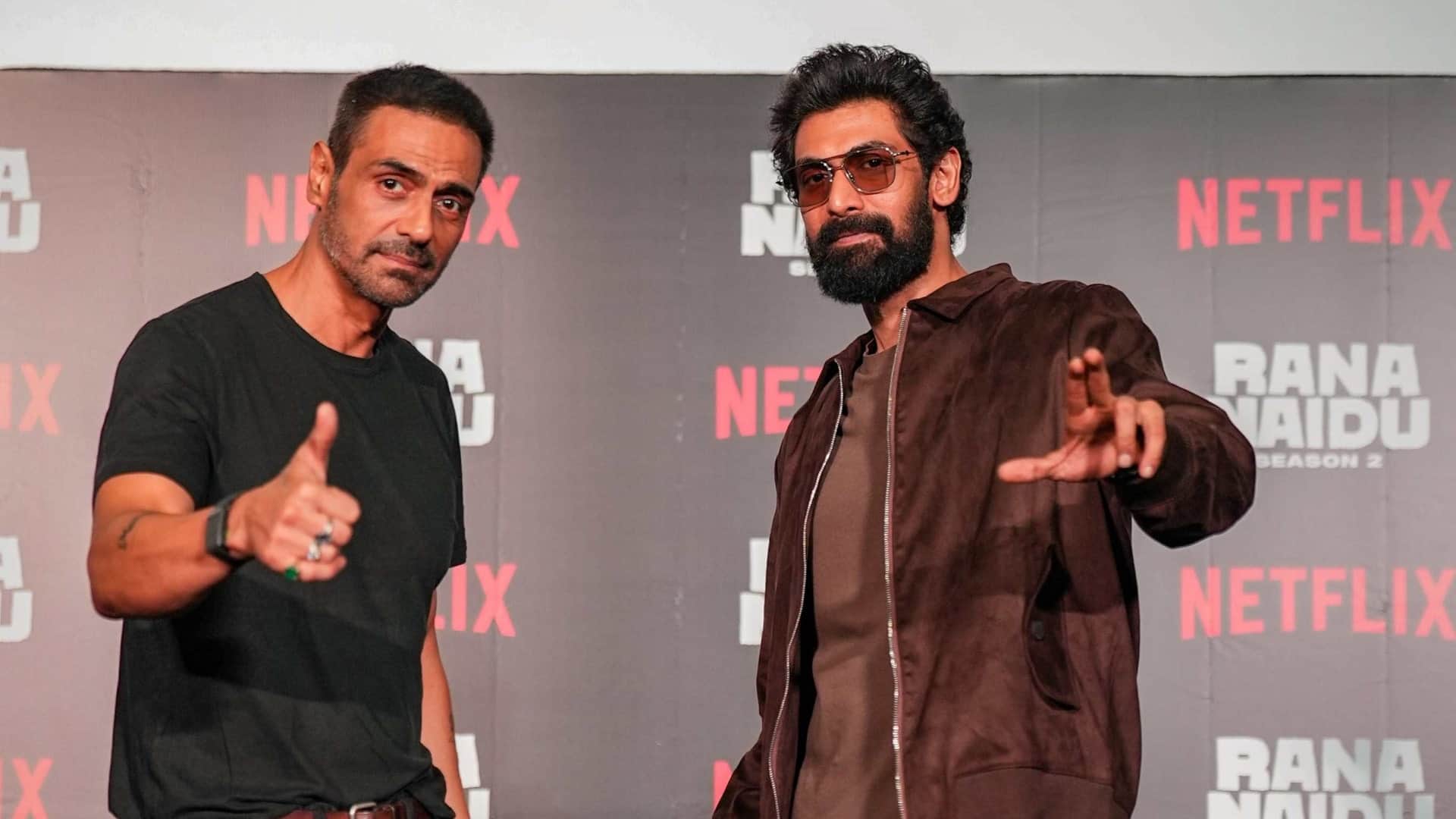 Rana Naidu Season 2 web series rana daggubati venkatesh arjun rampal only on netflix