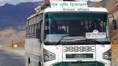 Delhi Leh hrtc route of Keylong depot stuck in permit issue application was made on 20 May