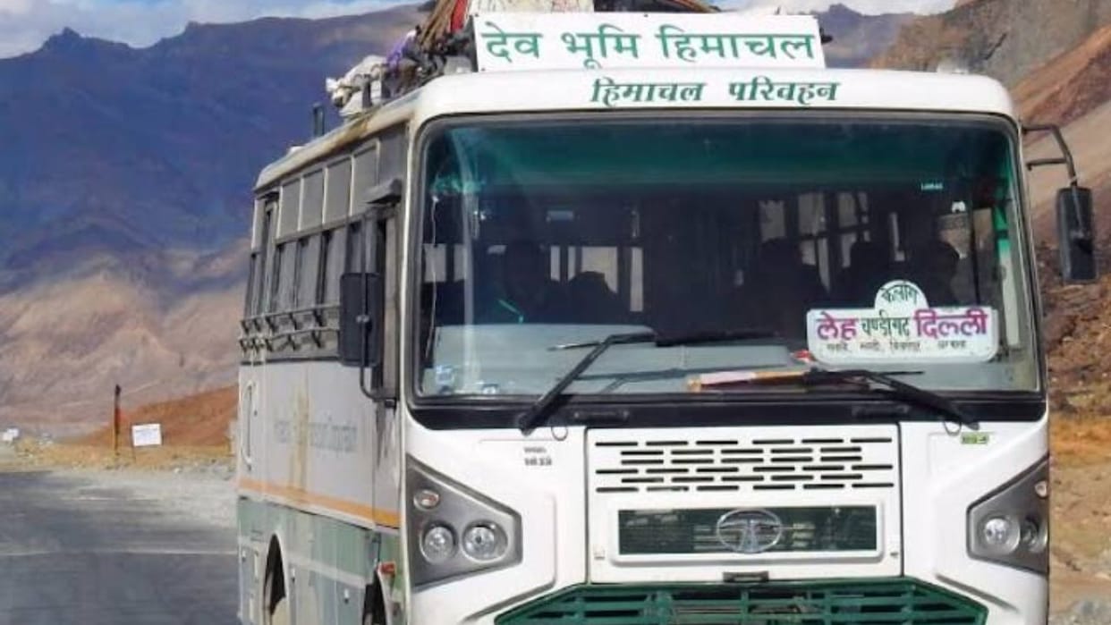 delhi leh bus service to resume from may 26 hrtc