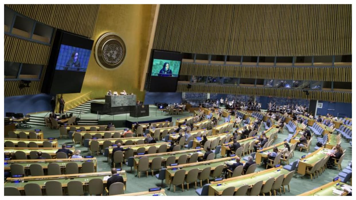 UN assembly elects Germany ex-foreign minister as next president after Russia demands secret vote