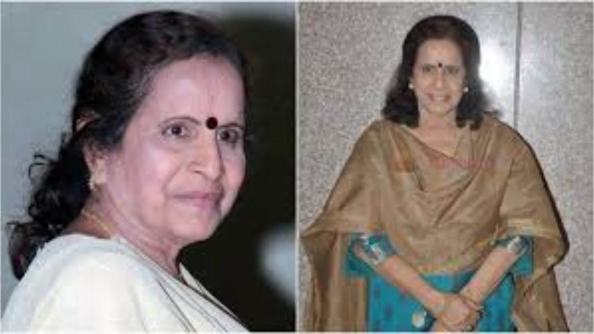 Usha Nadkarni lives alone at home fears fears explained her pain