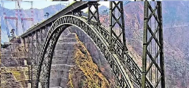Chenab Rail Bridge: Mountains gave way to rocky intentions